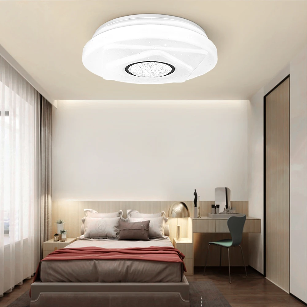

Modern Crystal LED Ceiling Light Lighting Fixture Lamp 220V Surface Mount Living Room Bedroom Bathroom Home Decoration Kitchen