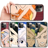 couple cute anime phone case for apple iphone 11 7 xr 12pro max 12 mini x 7 6 8 plus 6s 11pro xs 5 coque cover 5s se bag