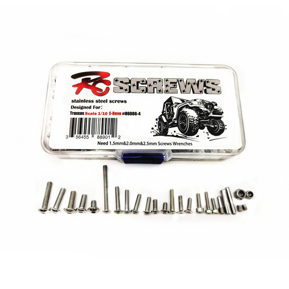 

1/10 Screw Set For TRX4 E-Revo Climbing RC Car Parts