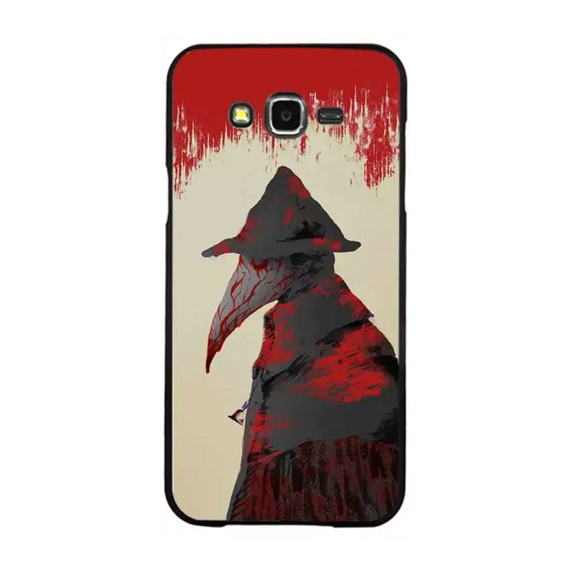 PENGHUWAN Plague Doctor TPU black Phone Case Cover Hull For Samsung Galaxy J7 J8 J3 J4 J5 J6 Plus 2018 Prime | Мобильные телефоны и