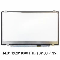 14 0 laptop lcd screen n140hce eaa n140hce eab ebb b140han02 0 matrix display panel replacement 19201080 30pins
