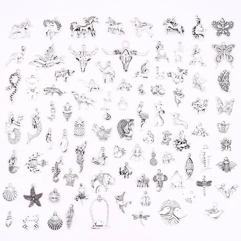 Серебристые металлические подвески для домашних животных кошек аксессуары