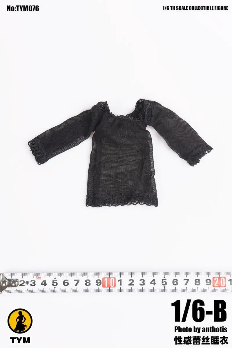 1/6 TYM076 Lace Transparent Night Dress Tube Top Skirt Clothing For 12&quot Large Chest Body | Игрушки и хобби