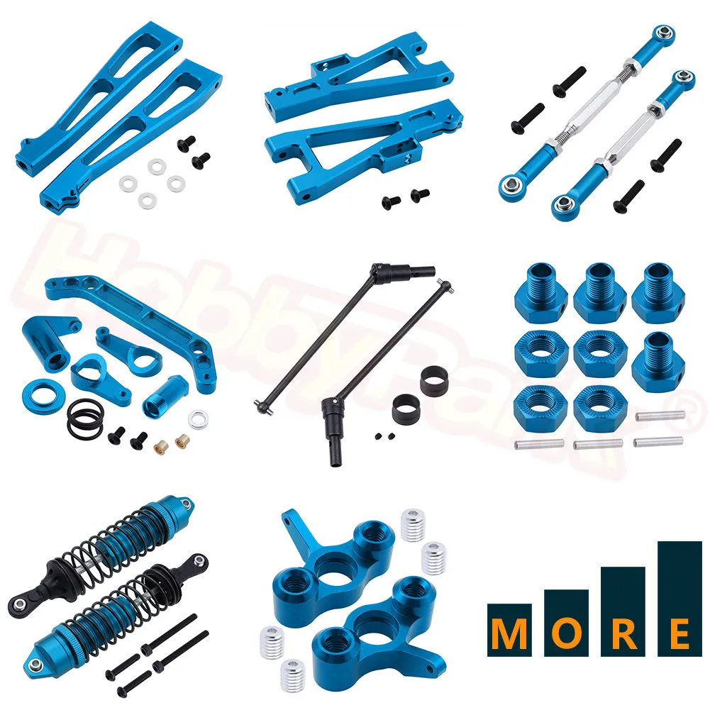 Металлические детали для модернизации алюминиевый сплав JLB CHEETAH 1/10 RC Monster Truck Hop Ups