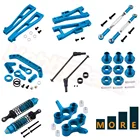 Алюминиевый сплав металлические детали для модернизации для JLB CHEETAH 110 RC Monster Truck Car Hop-Ups синий анодированный