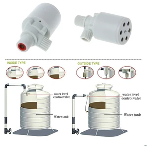 Автоматический уровень воды Управление башня клапана бак плавающий шаровой клапан