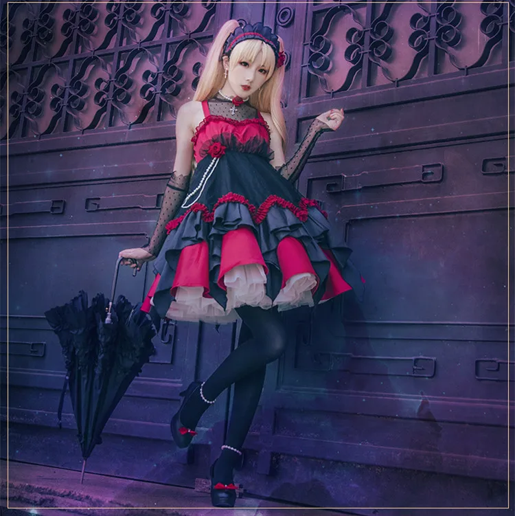 Хит! Предпродажа Fate/Grand Order FGO Moon Cancer Girlfriend Ereshkigal карнавальный костюм женские
