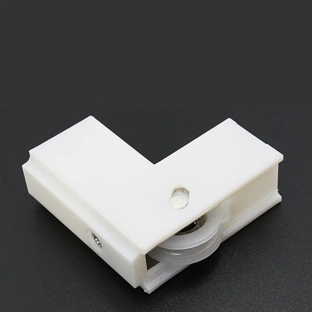 Белые окошки для шкафа раздвижные под нижней частью роликовые колеса шкив