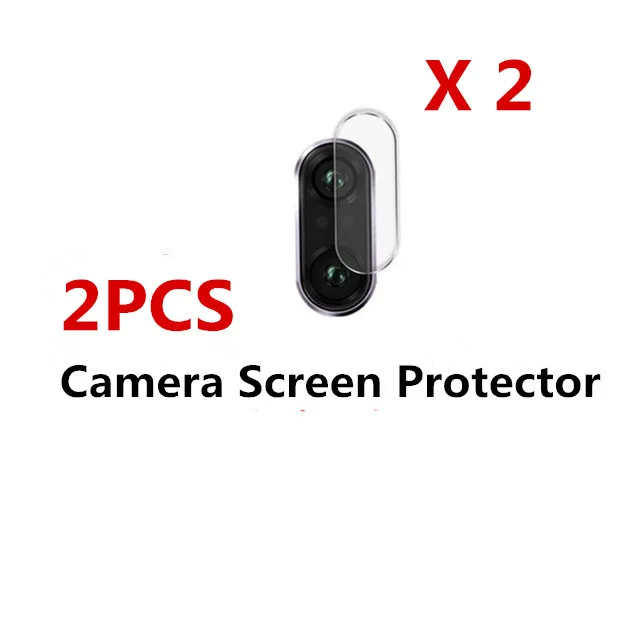 2PCS lens Film 2-в-1 закаленное Стекло для redmi note 7 7A 8A note 8 pro Камера объектив пленка Экран Защитная крышка для Xiaomi redmi note 7 7 pro Стекло - Цвет: 2PCS lens Film