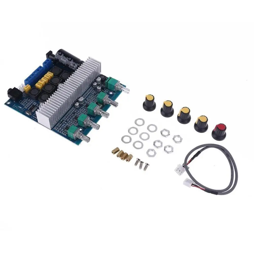 

2021 New TPA3116 Bluetooth 4.2 High Power 2.1 Overweight 12-24V Board Power Subwoofer Board Digital Amplifier Finished Z7M0