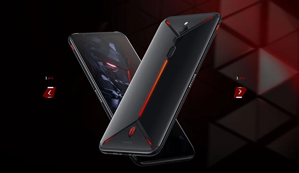 Nubia красный Магия 3 US версия LTE 8/12 Гб Оперативная память 128/256 ГБ Встроенная память Мобильный телефон 6,6" Snapdragon 855 Octa Core 48.0MP Камера для телефона с мотивами игр