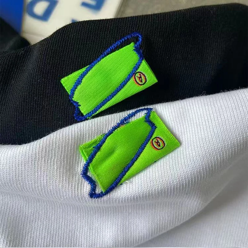 

Ader Error Alin News Poster Print Boxy T shirt Men Women Couple Casual 1:1 High Quality ADER ERROR Short Sleeve Tops Tee