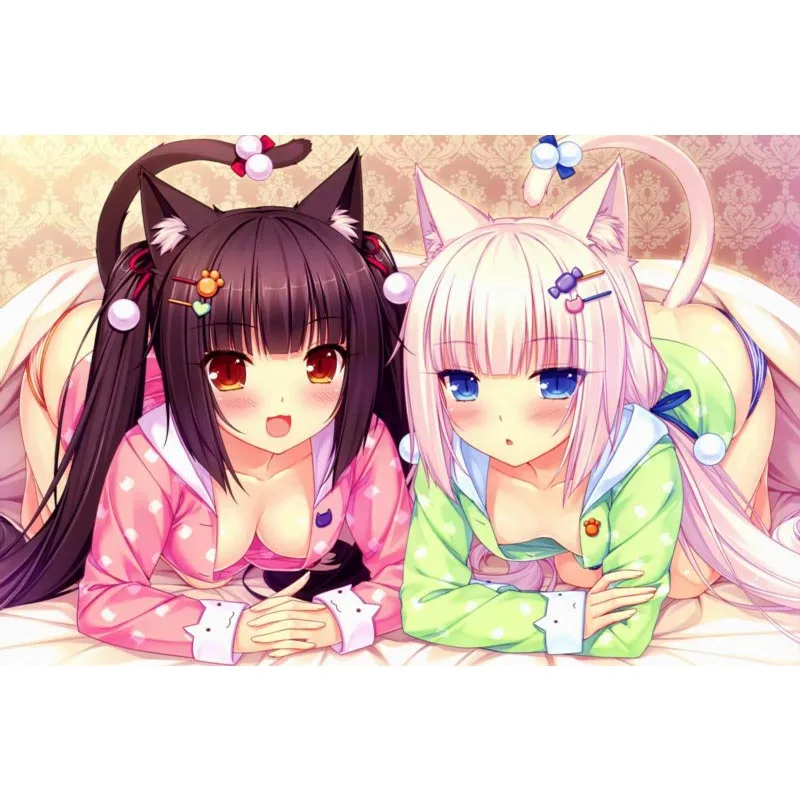 Аниме постеры NEKOPARA на заказ печать Настенная картина для гостиной украшение