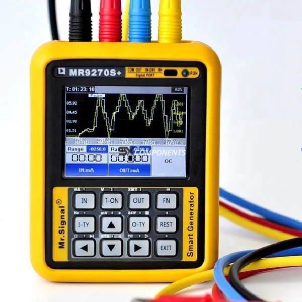 

MR9270S+ 4-20mA Signal Generator Calibration Current Voltage Thermocouple Pressure Transmitter Logger PID Frequency