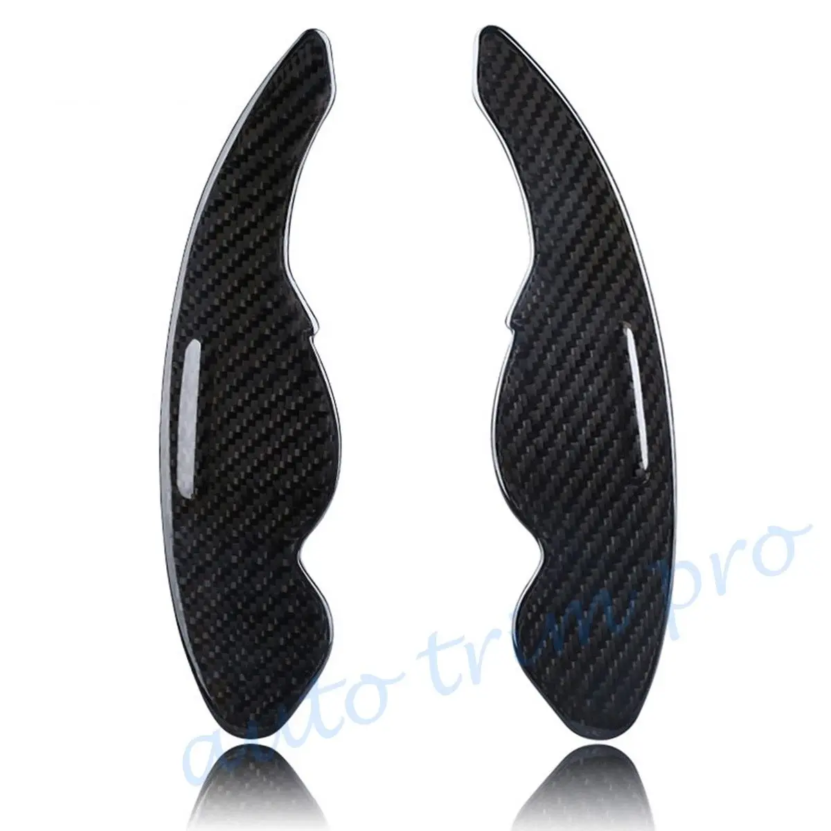 Расширитель переключения руля из углеродного волокна для Jaguar XEL XE XFL XF XJ F type Pace