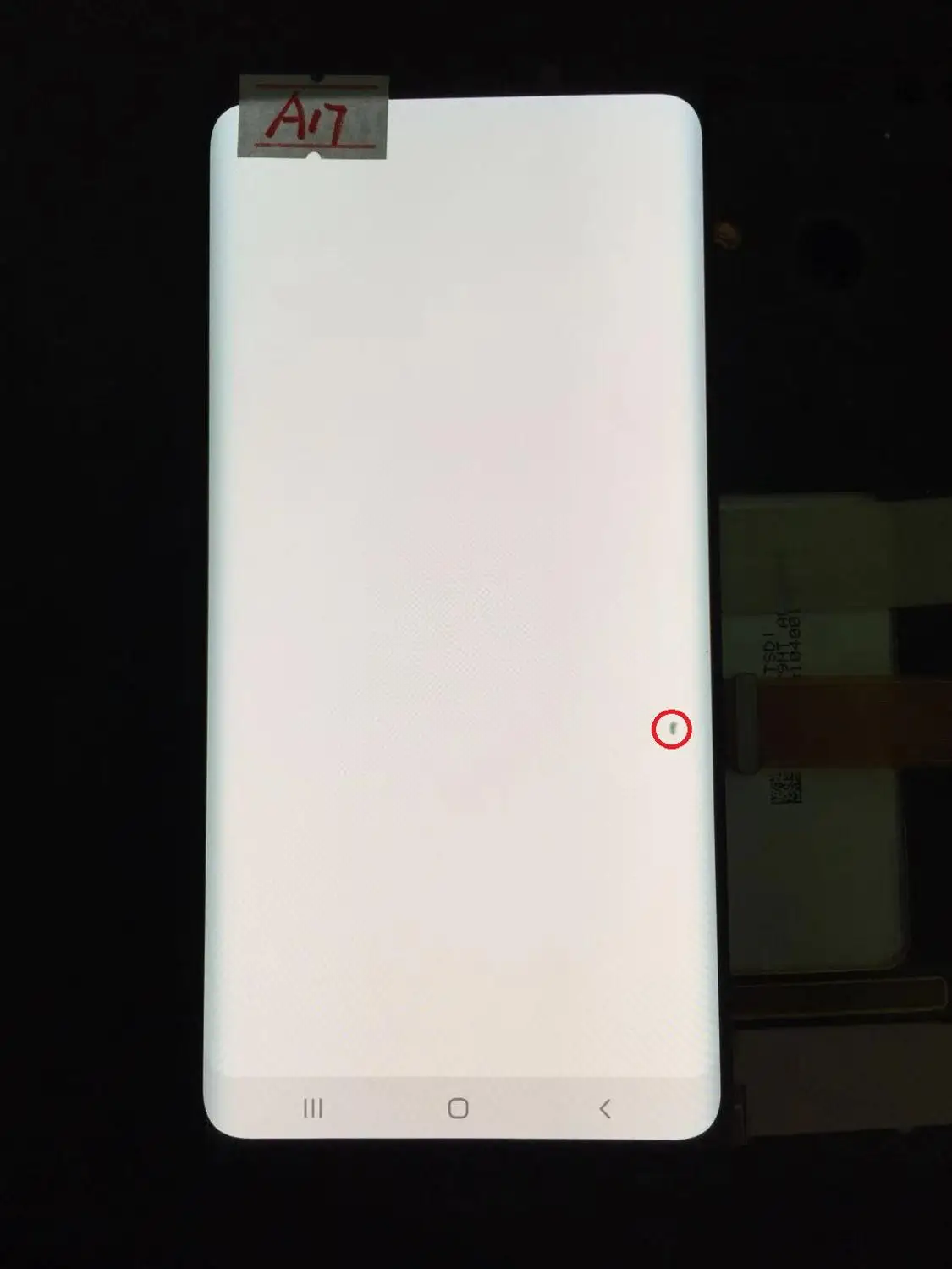 NO.A17 AMOLED Замена для SAMSUNG Galaxy S9 PLUS ЖК сенсорный экран дигитайзер без рамки G965 дисплей - Цвет: NO.A17