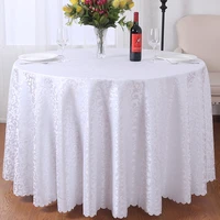 custom size wedding table cloth rectangular solid round tablecloth table cover for christmas birthday party hotel decoration