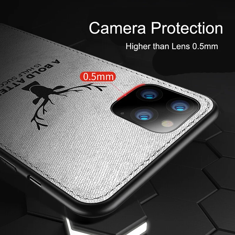 Новый тканевый Ультратонкий силиконовый чехол для телефона iPhone 12 11 Pro Max XS XR X