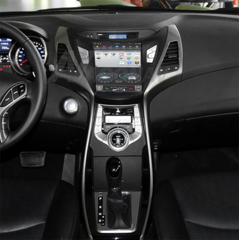 

2din Android автомобильный радио мультимедиа плей для hyundai elantra 2012-2016 автомобильный Стерео Авторадио вертикальный Тесла GPS Навигация DVD плеер
