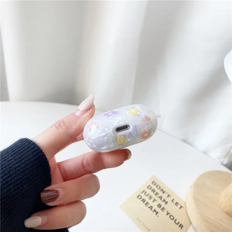 

For AirPods Case Various patterns Crystal decal Hard Plastic Wireless Bluetooth Earphone Cases For Apple Airpods 2 1 pro Cover