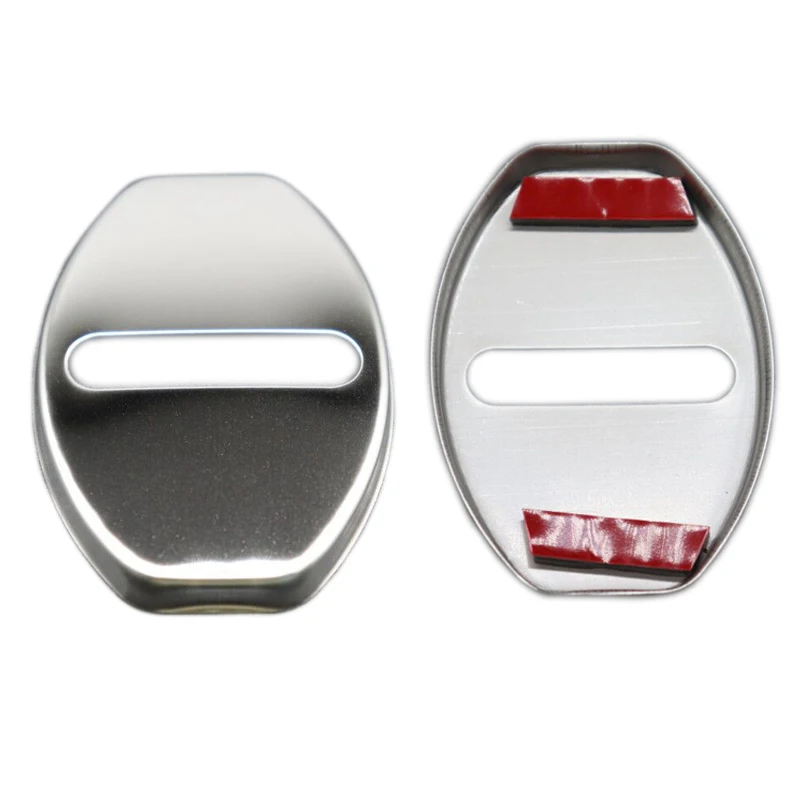 

Stainless Steel Car Door Lock Protective Cover Buckle for Audi S3 S4 S5 S6 S7 S8 Q2L Q5L A5 car accessories