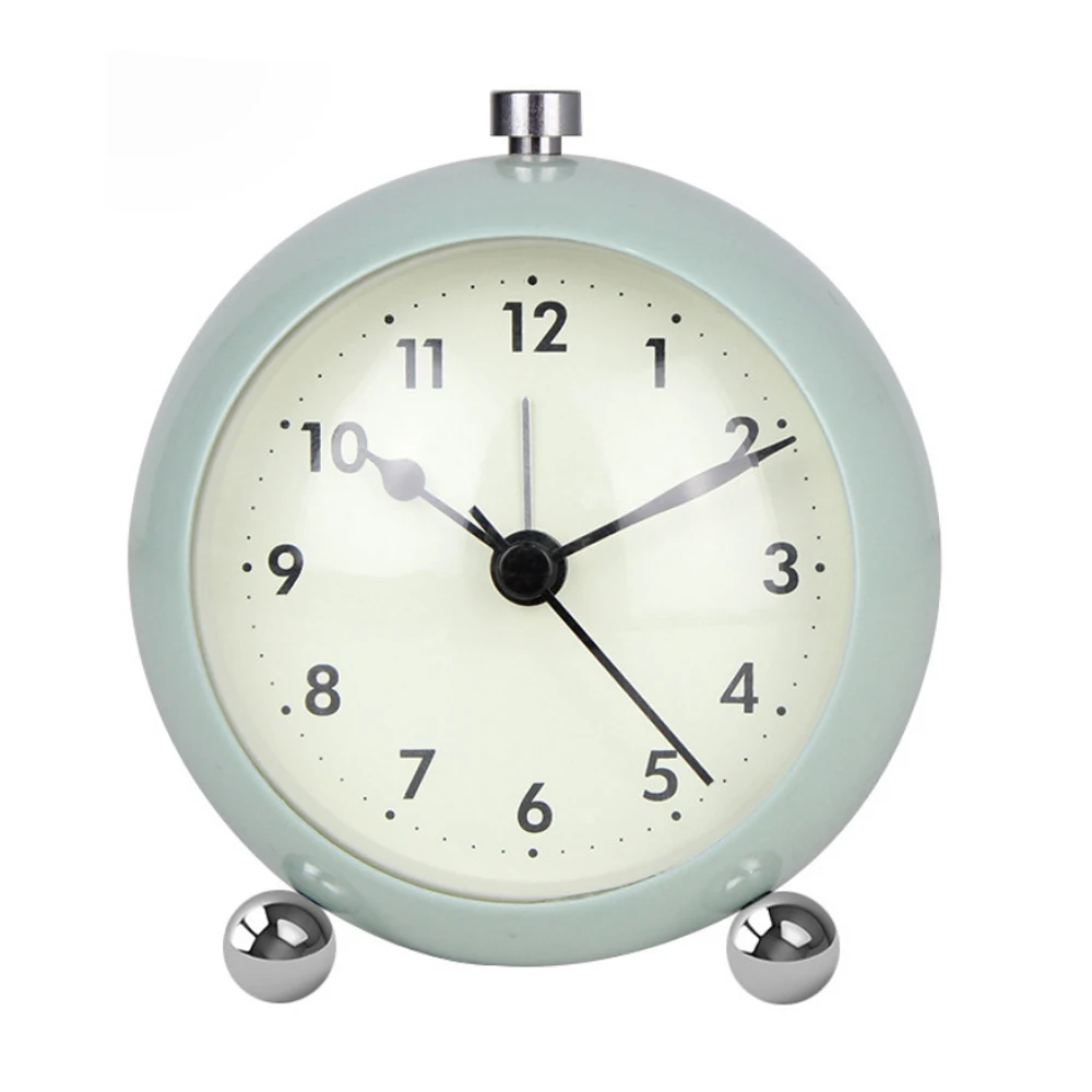 Цифровой будильник современные креативные круглые часы 3 5 дюйма европейский