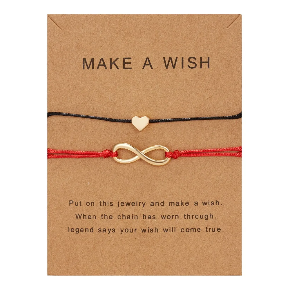 Belleper Make a Wish/Friendship/Mom Love Card Turtle Adjustable Fashion High Quality Bracelet Charm Female New Unique Jewelry