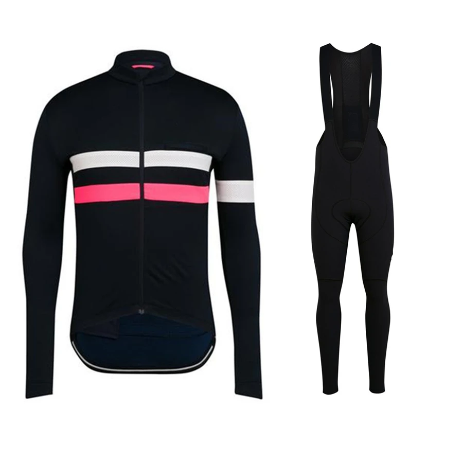 

RCC pro 2020 team winter man cycling jersey set fleece bike competition suit long sleeve ropa ciclismo hombre mtb clothing