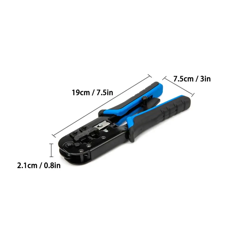 Модульный обжимной инструмент для зачистки сетевых кабелей плоскогубцы RJ45 RJ11