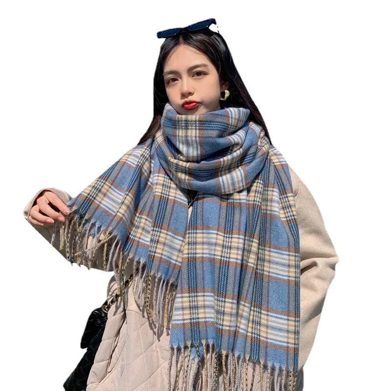 

Winter Scarf tessel Soft Warm Pashmina Scarves Female Shawl Wraps Bufanda borla echarpe hiver cicartiz invierno mujer cacheco