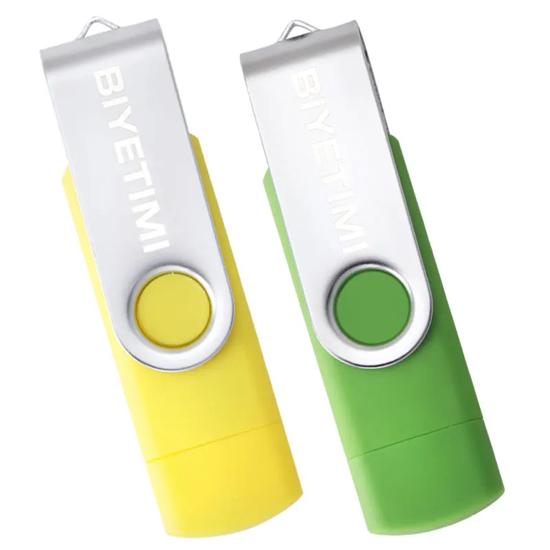 Многофункциональный USB накопитель Biyetimi 64 ГБ otg 2 0 флеш 128 256 16 usb 128G для телефона|USB