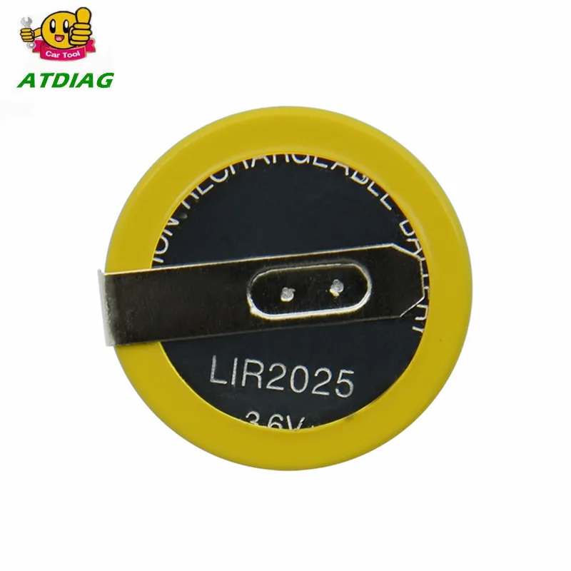 

3.6V LIR2025 Rechargeable Battery Fo B-M-W E46 E39 E36 E38 E34 Remote Key Car Battery Shell for Auto