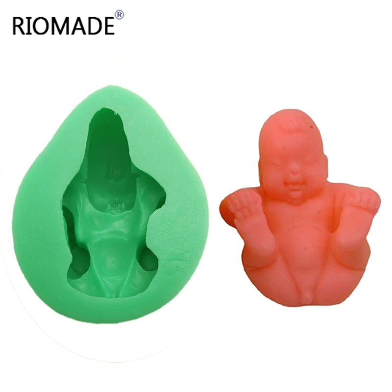 3D Детский Стиль помадка для украшения тортов инструменты свечи формы на День