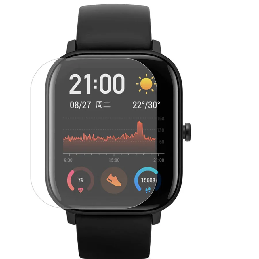 Для Amazfit GTS протектор экрана мягкий TPU HD прозрачная защитная пленка для Xiaomi Huami Amazfit GTS чехол для часов аксессуары