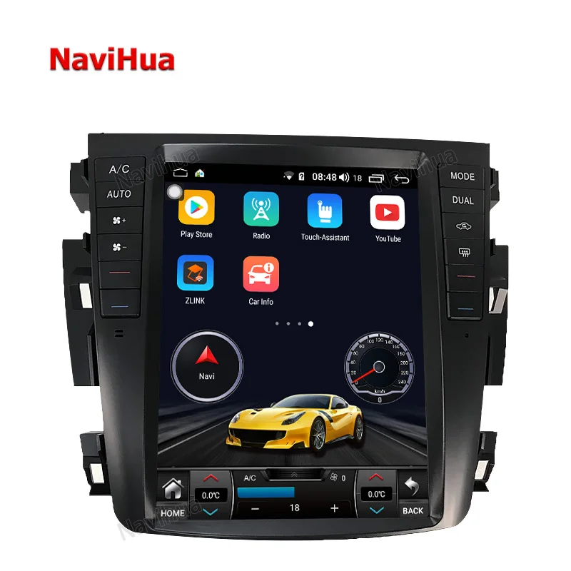 

Navihua Tesla style Android 10 car multimedia player for Nissan for teana J31 2003-2007 230JK 230jm For Nissan for maxima 2003