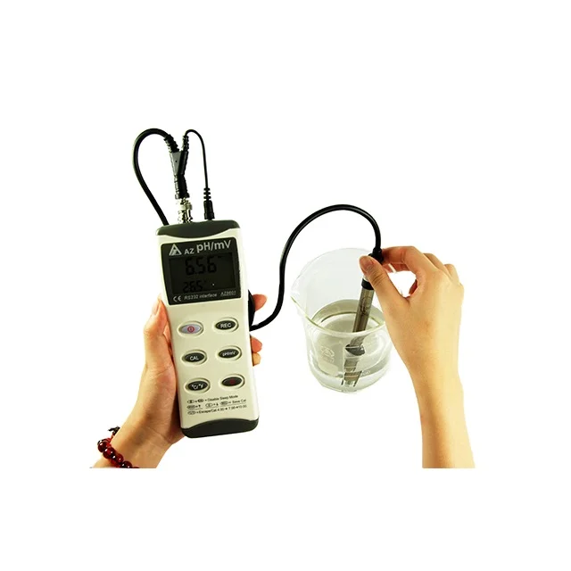 

portable series - Portable pH/Temperature Meter AZ8601