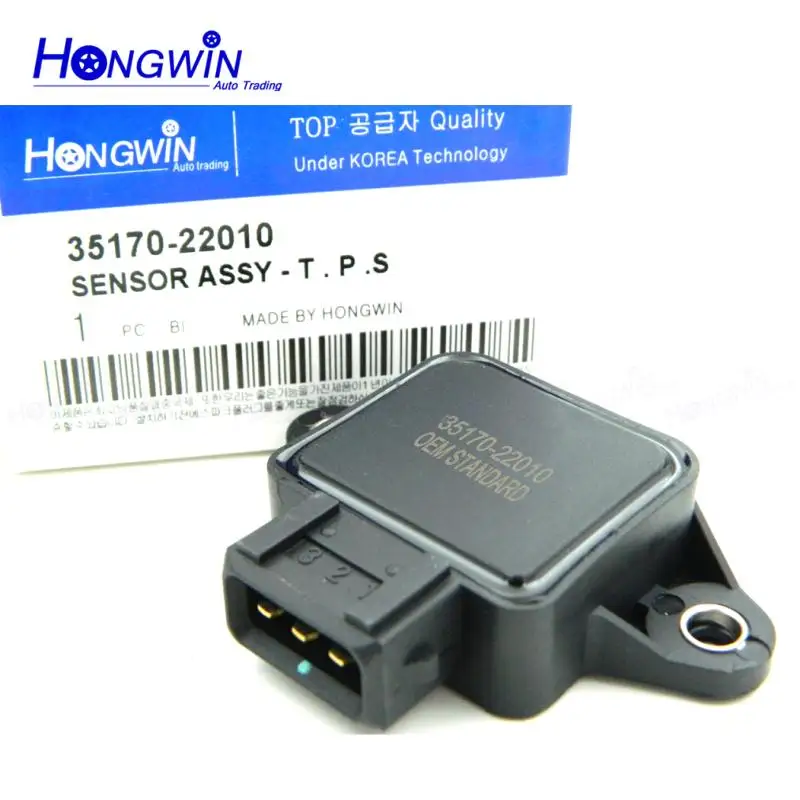 

35170 22010 TPS Sensor Throttle Position Sensor Fits Hyundai Elantra Tiburon Coupe Accent SAAB VOLVO 1993-2001 ,3517023000