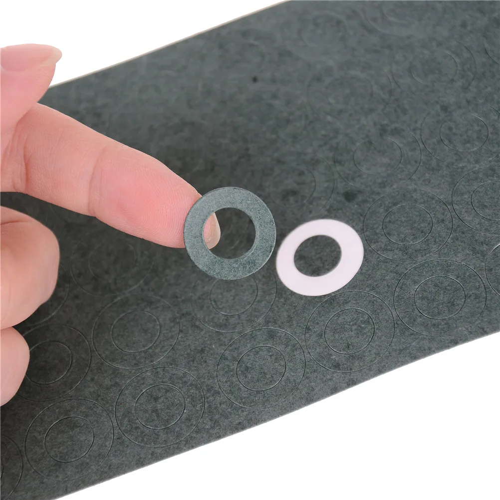 100pcs/sheet 18650 Li-ion Battery Insulation Gasket Barley Paper Pack Cell Insulating Glue Patch Electrode Insulated Pad | Электроника