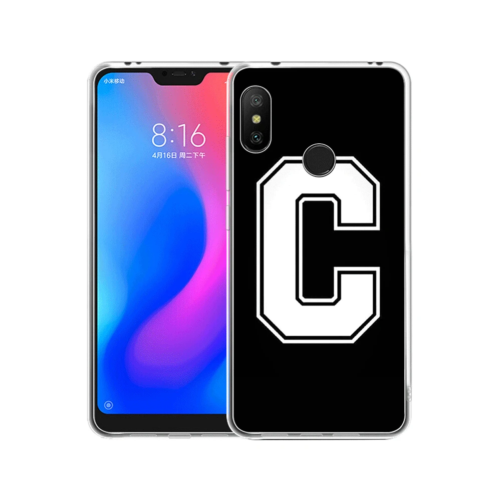 Чехол на мобильный телефон для Xiaomi Redmi Note 8 6 7 5 Pro 4 4X 5A 8T черный чехол с надписью и