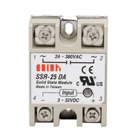 single phase solid state electric relay ssr 25da dc control communication 220v25a small solid
