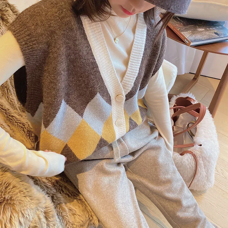 MISHOW зимний свитер с бриллиантом жилет женский корейский Свободный без рукавов v