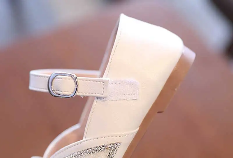 

Child Spring Shoes 2021 Girls Buckle Mary Jane Princess Shoes Baby Kids Baby Kids Beautiful Dazzling Dance Dresses Shoe 21-36