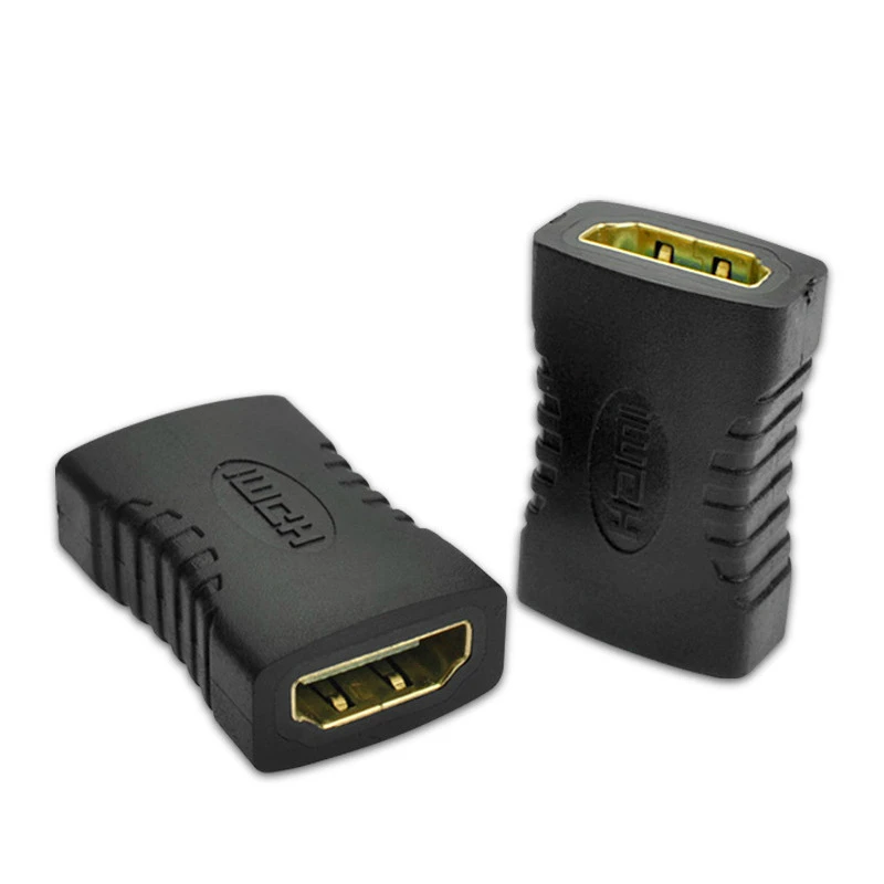 Bozhu высококачественный черный HDMI мама кабель удлинитель адаптер с конвертером