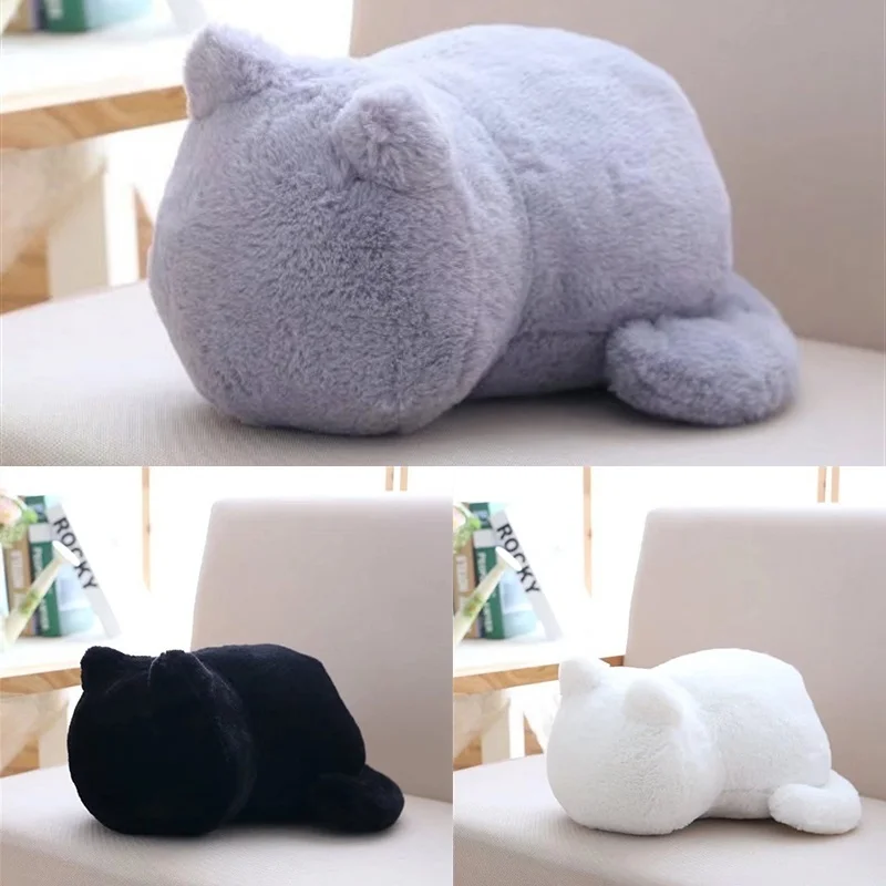 Мультяшные подушки в форме кошки детские куклы плюшевые рождественские Подушки