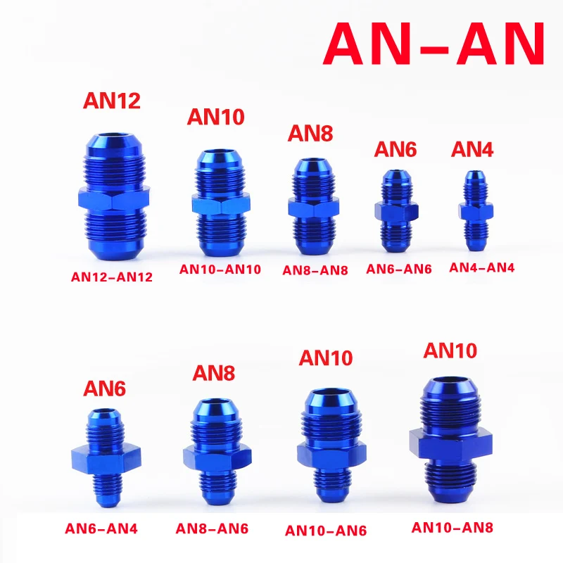 Алюминиевый фитинг JIC UNF an на штырьковый разъем шланга гидравлический топливный