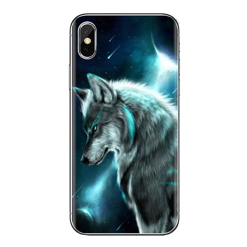 Для huawei G7 G8 P7 P8 P9 P10 P20 P30 Lite Mini Pro P Smart Plus 2017 2018 2019 силиконовая сумка чехол Wolfs Rain