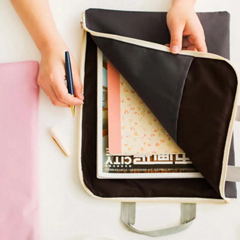 Сумка для ноутбука Холщовый защитный рукав портфель чехол переноски сумка Macbook