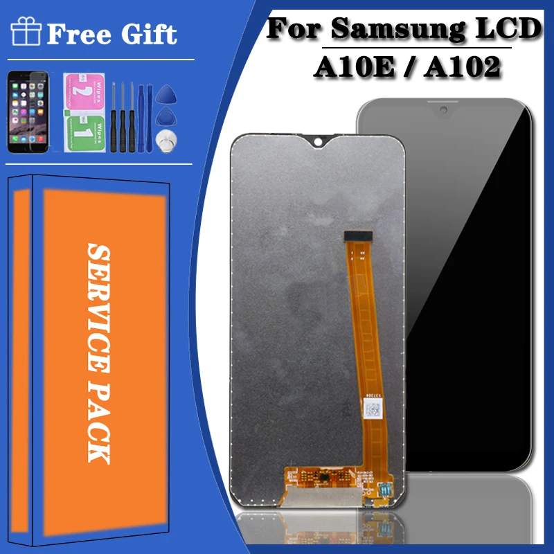 

Original For Samsung Galaxy A10E A102 SM-A102U SM-A102F/DS LCD Display Touch Screen Digitizer Assembly With Frame