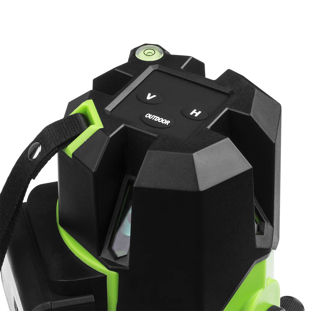 5 линий зеленый 360 лазерный уровень 4 Горизонтальный 1 вертикальный инструмент для