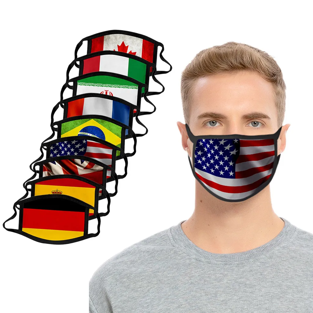 Маска для взрослых 1 шт. Моющиеся Многоразовые пылезащитные маски с